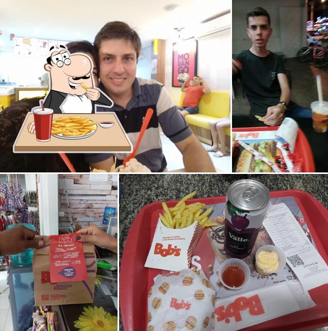Batata frita em Bob's Burger - Rua Caldas Novas