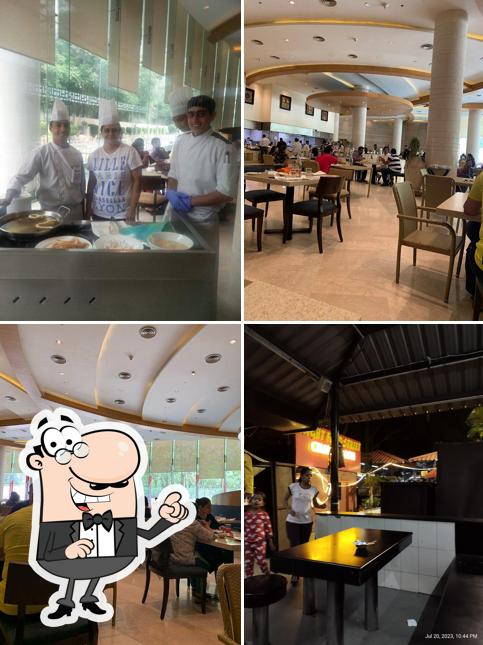 The interior of 24/7 Restaurant