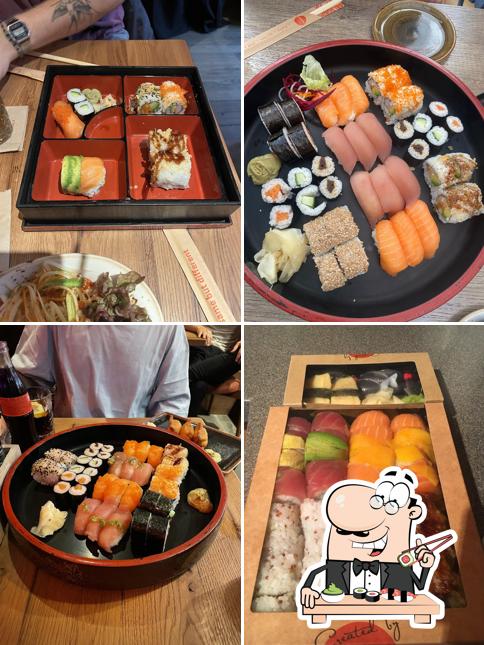 Il sushi è un pasto famoso tipico del Giappone