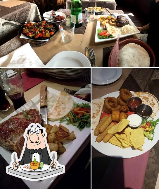 Cibo al Ristorante Diablo Steak House