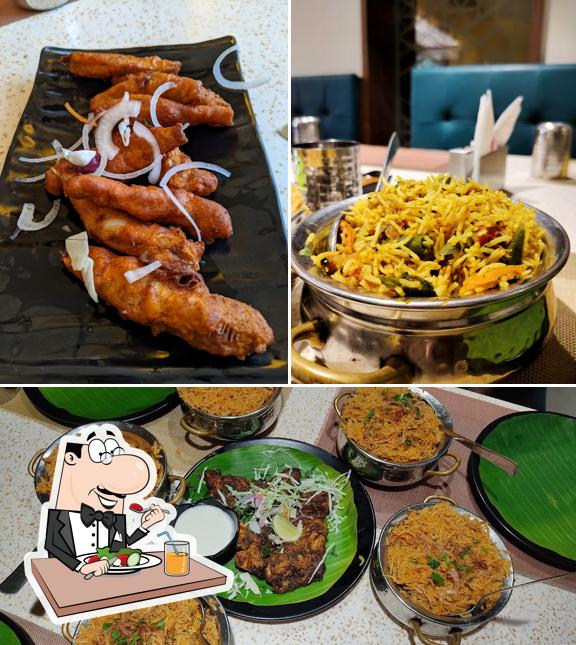 Food at Aasife Biriyani Trichy