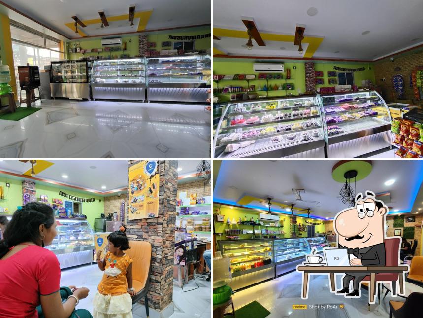 The interior of Chattal's Cake Shop