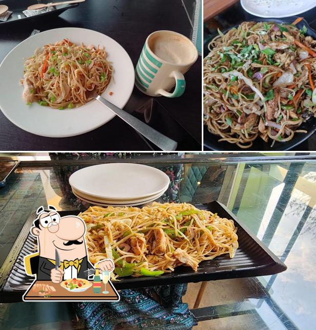 Pad thai at Dylan's Café