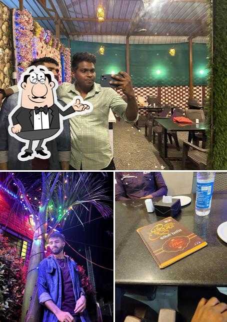 This is the image depicting interior and exterior at Hotel Shivanya
