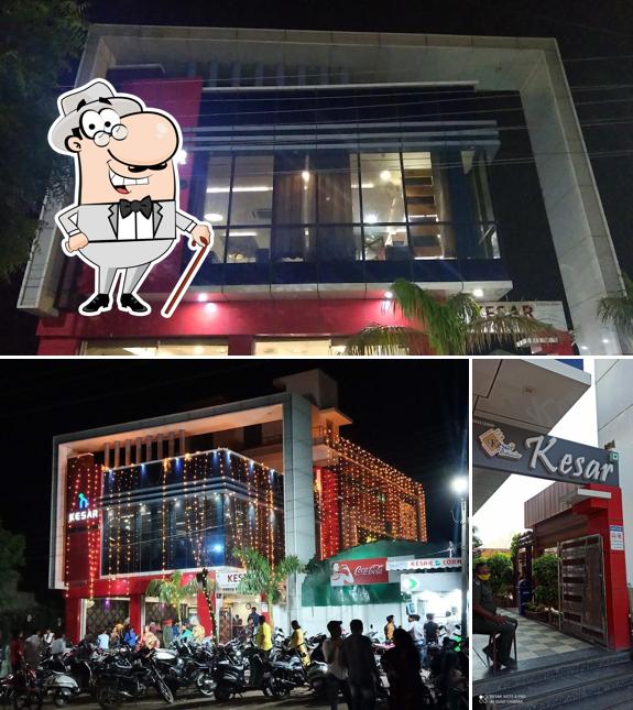 The exterior of Kesar Best Family Restaurant In Pali Best Veg & Fast Food Restaurant Best Multicuisine Restaurant Best Restaurant