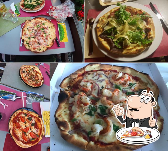 A Restaurant Pizzeria Grund, puoi prenderti una bella pizza