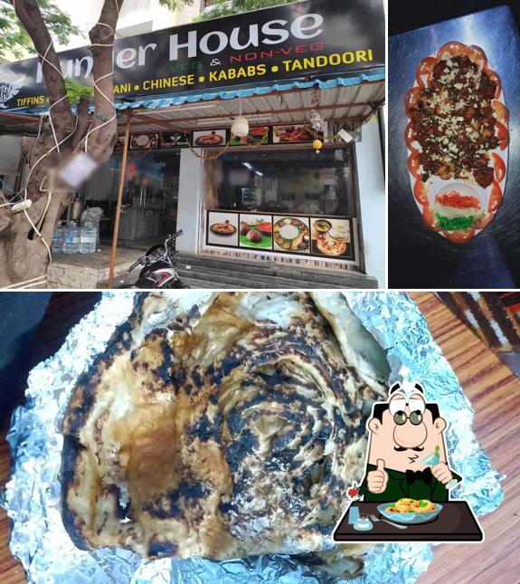 hunger house restaurant is distinguished by food and exterior