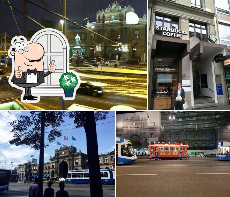 Guarda gli esterni di Starbucks