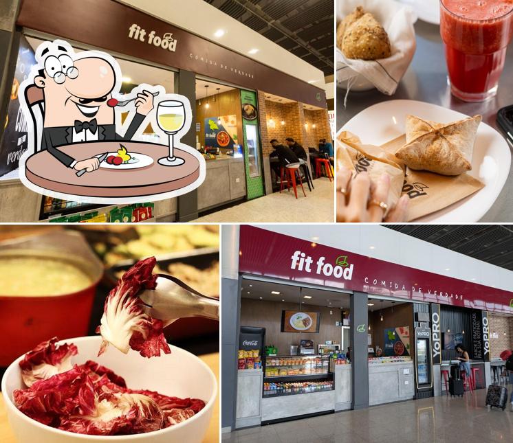 Fit Food: Salgado, Crepioca, Omelete, Café, Vitamina, Açaí, Aeroporto, Guarulhos
