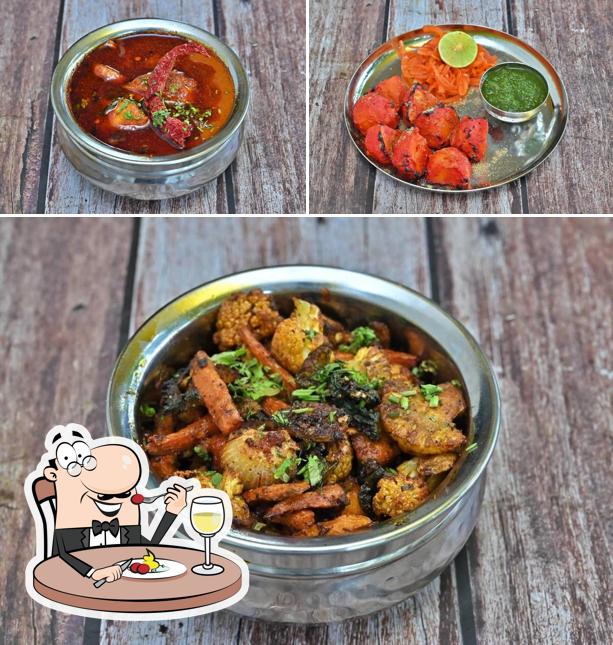Food at Punjabi Darbaar