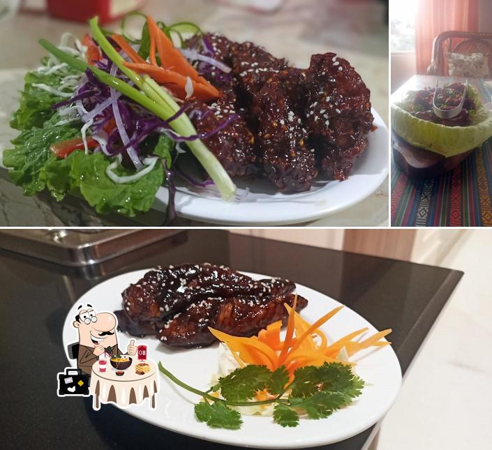 Food at 10ZIN Restaurant & Bar