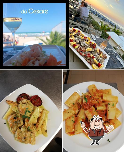 Platti al Ristorante Pizzeria Da Cesare