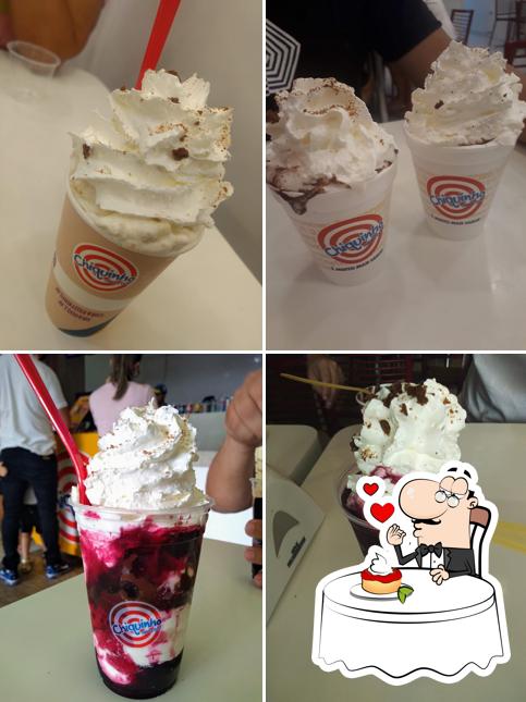 Desfrute de uma das sobremesas