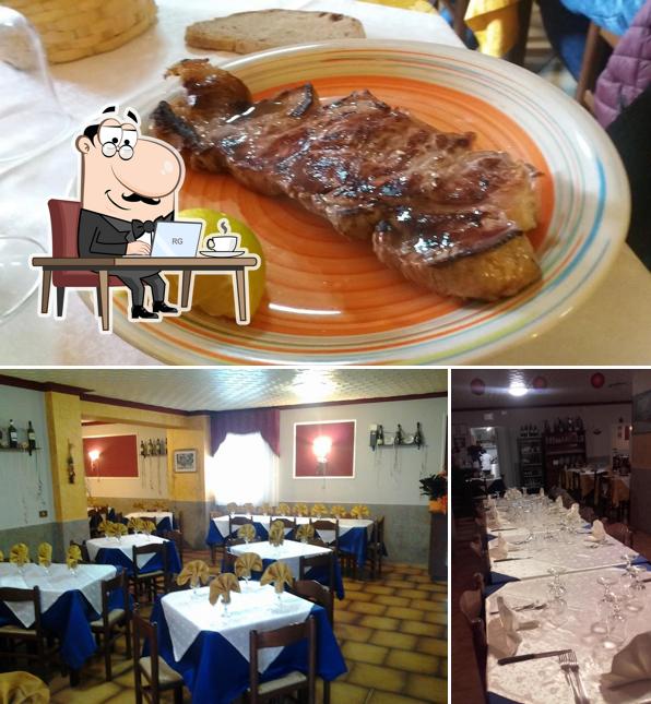 Da Patrizia si caratterizza per la interni e frutti di mare
