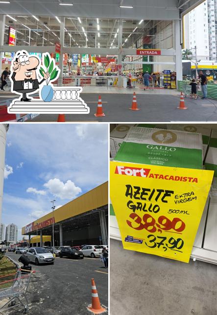 Veja imagens do exterior do Fort Atacadista