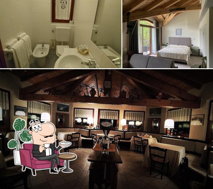 Gli interni di Locanda Sant'Anna
