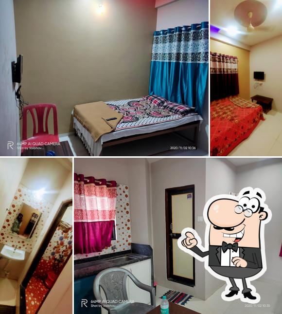 The interior of Hotel Samadhan Bar and Lodging
