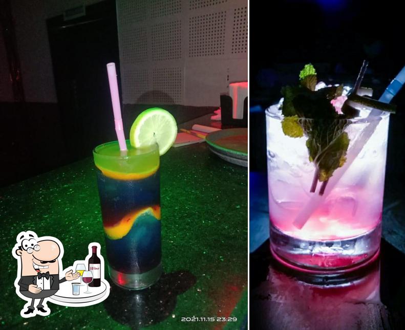 The NEXUS serves alcohol