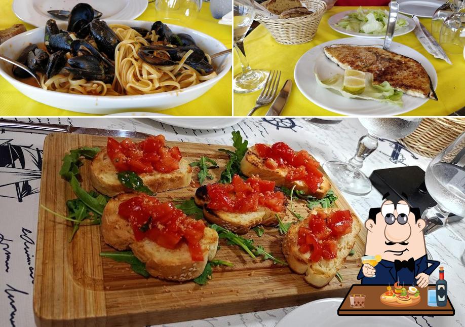 Bruschette al ANTICHE TRADIZIONI Trattoria Pizzeria Olimpo