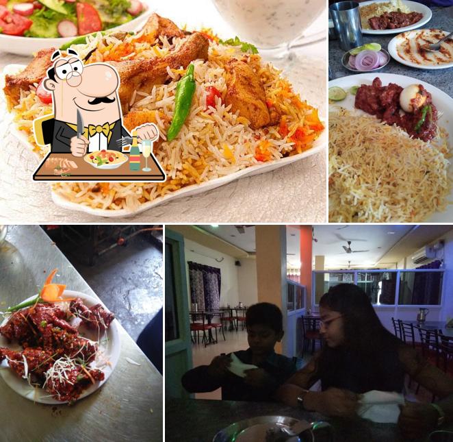 Food at Hotel Dolphin family restaurant