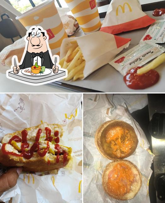 Food at McDonald's GNP Galaxy Ambernath