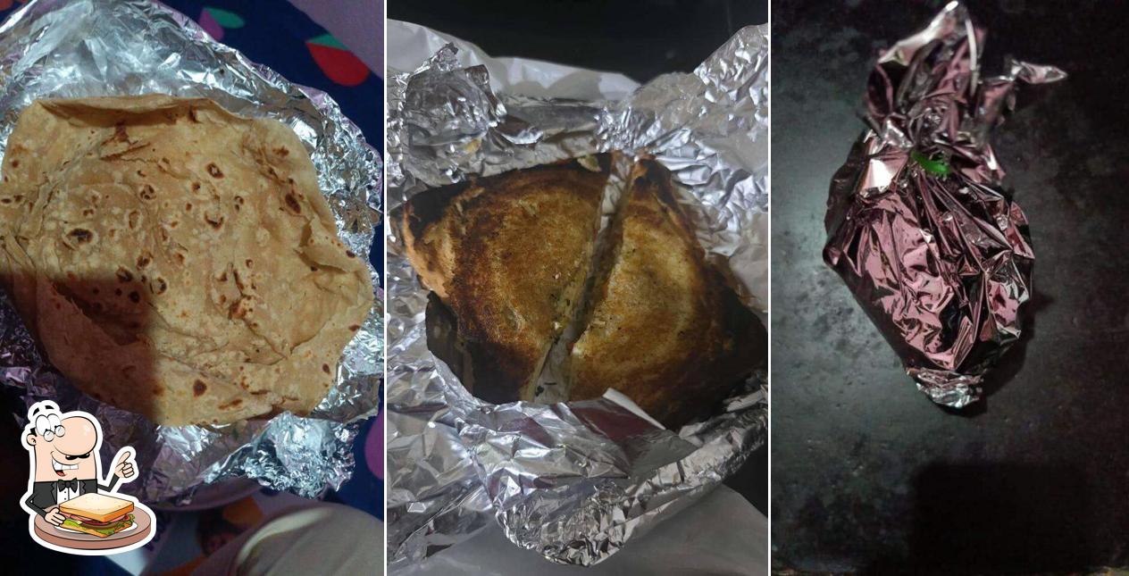 Grilled cheese sandwich at New Maratha