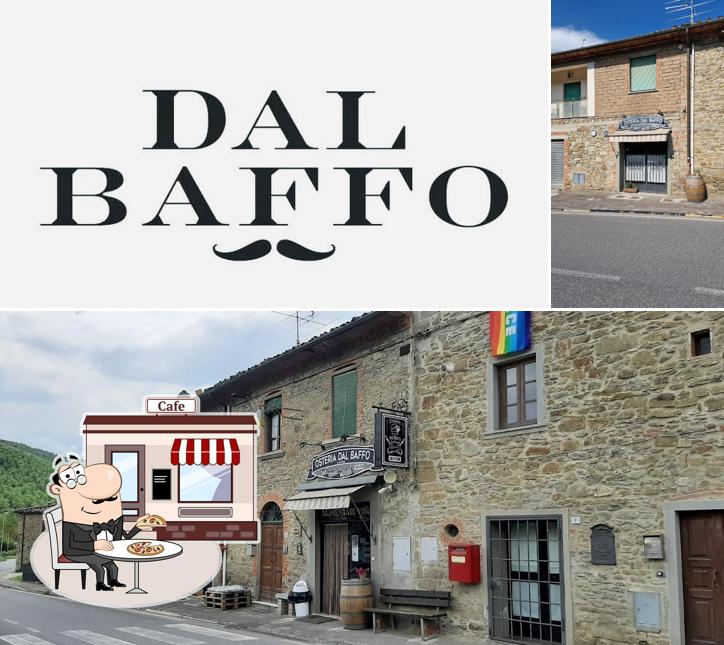Gli esterni di Osteria dal Baffo