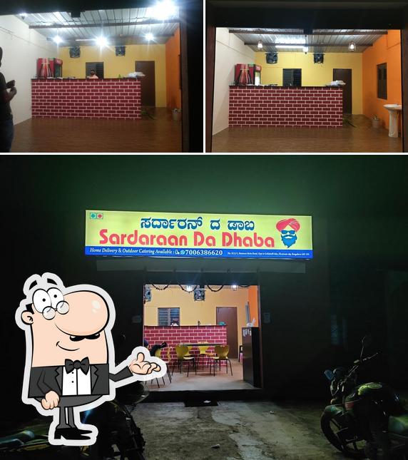 The interior of Sardaraan Da Dhaba