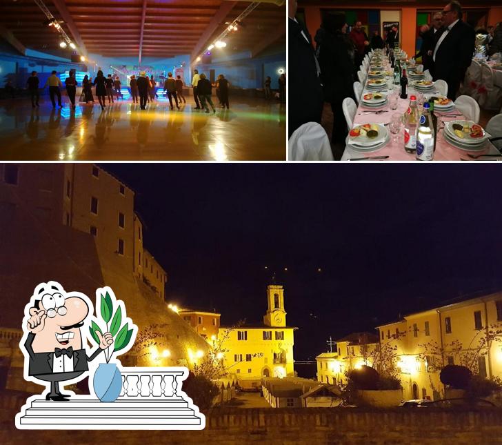 Tra le diverse cose da Settimo Cielo Maxi Dancing si possono trovare la esterno e nozze