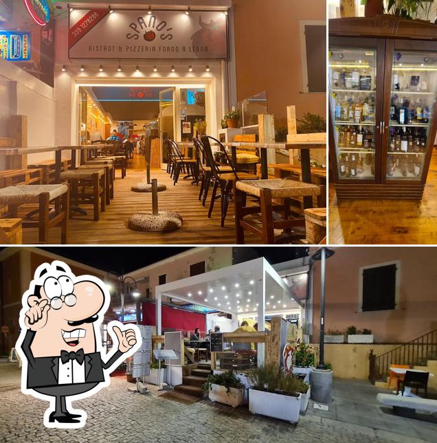 Gli interni di Spano’s Pizza & Bistrot