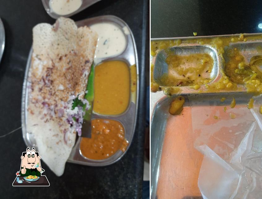 Food at Sri Sai Manikanta Hotel