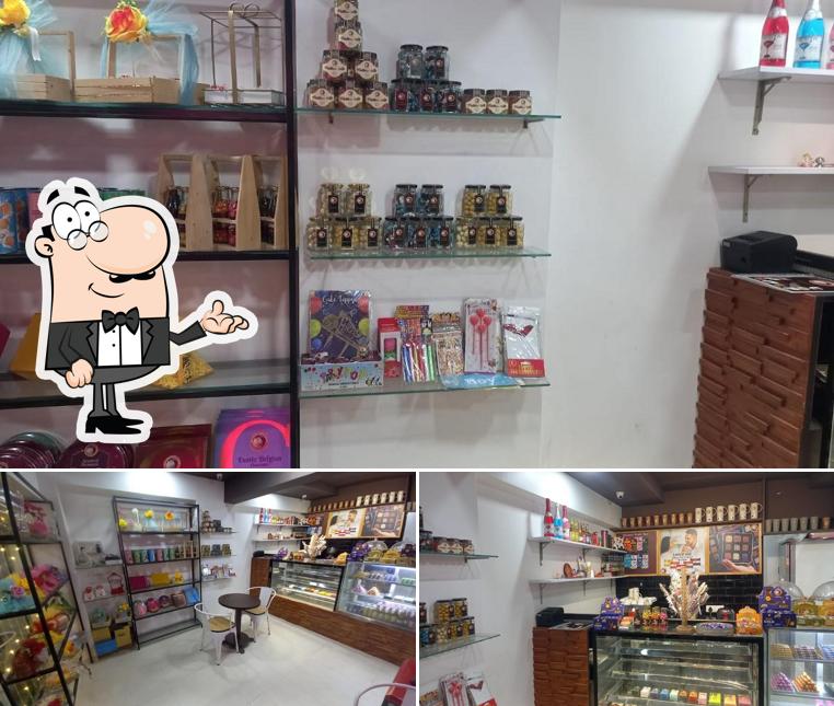 The interior of The chocolate room