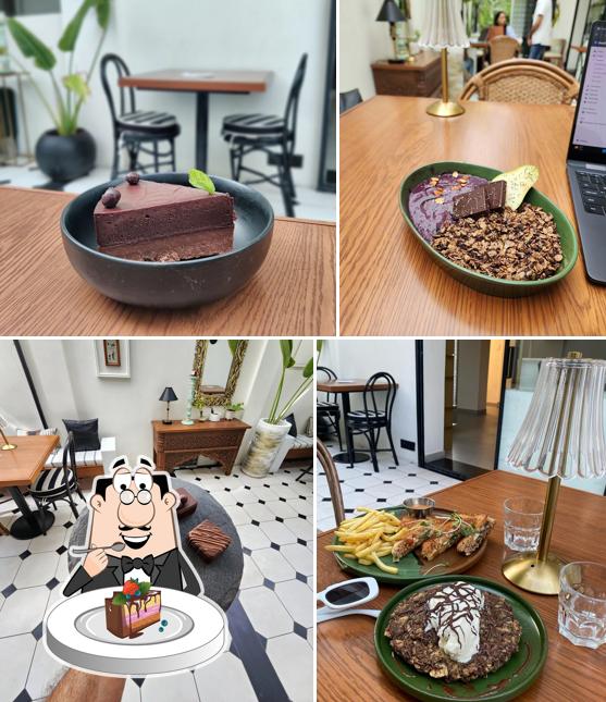 Chocolate cake at Toska Chocolate House