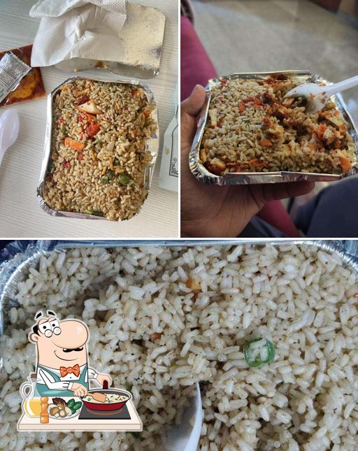 Fried rice at Rishi's Kitchen