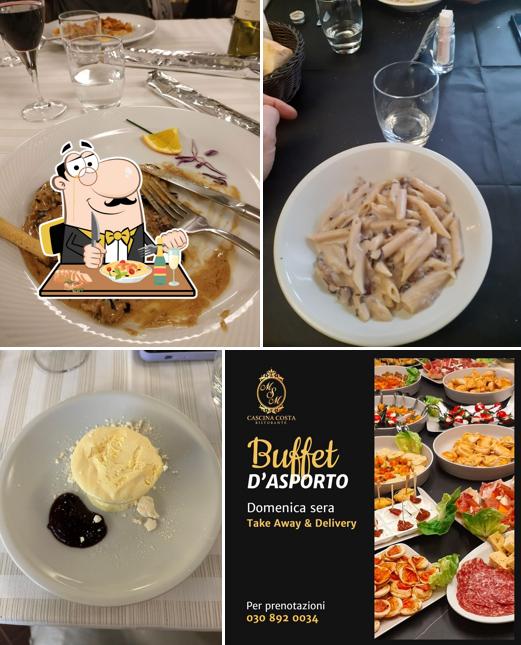 Platti al Ristorante Cascina Costa
