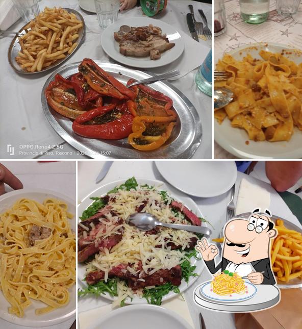 Spaghetti alla carbonara al Ristorante Trattoria Pizzeria Chiesanova