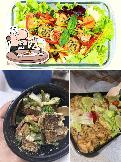 Food at Salade N Sante