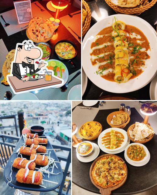 Meals at TMV Rooftop Restaurant Pure Veg