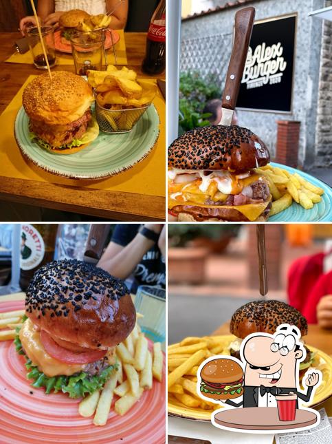 Prenditi un hamburger a Alex Burger Firenze