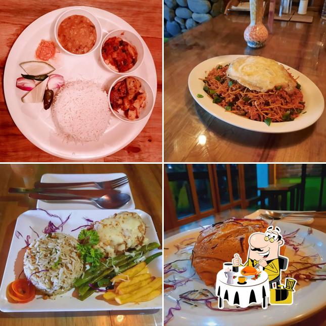 Food at Le Green Cafe