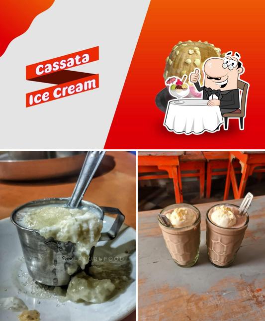 Order one of the desserts