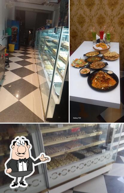 The interior of Laddu Gopal Sweets & Restaurant