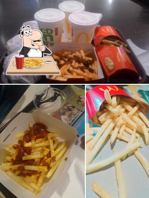 At McDonald's you can taste fries