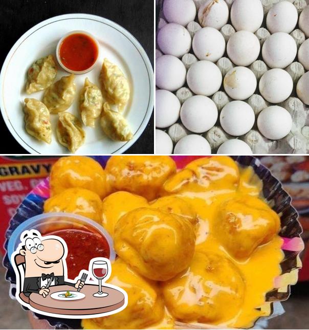 Food at Momos point