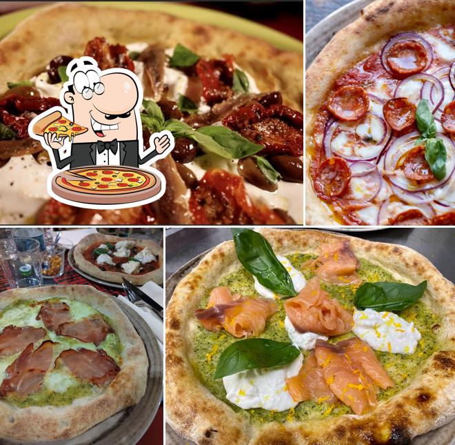 Prenditi tra le svariate varianti di pizza