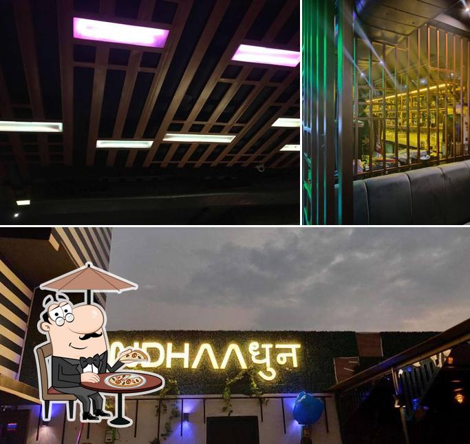 The exterior of Andhadhun -Lounge And Bar