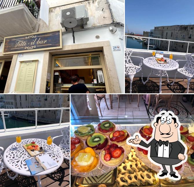 Gli interni di Titti il Bar