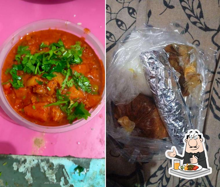 Meals at Bhagwat Ashray Bhojanam