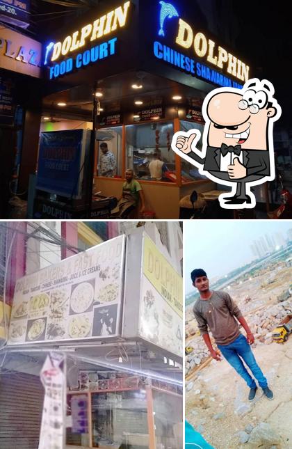 See this picture of Dolphin Food Court
