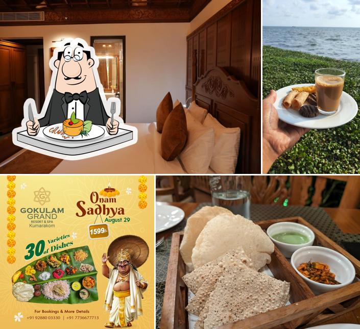 Meals at Gokulam Grand Resort and Spa Kumarakom